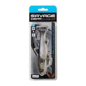 Savage Gear Pulse Tail Mullet RTF Fishing Bait, 1 1/3 oz, White, Realistic  Contours & Movement, Durable Construction, Heavy-Duty Fishing Hook