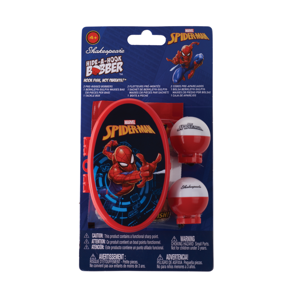 Shakespeare Marvel® Spider-Man® Hide-A-Hook™ Kit - Pure Fishing