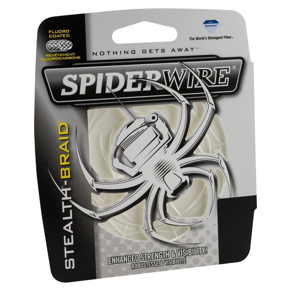 Spider Wire Stealth Braid 6Lb 125Yds Translucent - FishAndSave