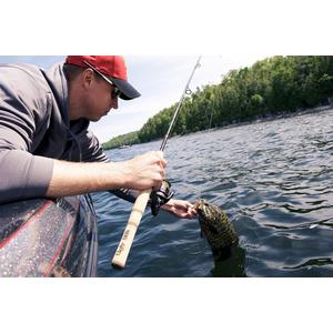  Ugly Stik 6'6” Elite Spinning Rod, Two Piece Spinning Rod,  2-6lb Line Rating, Ultra Light Rod Power, Medium Fast Action, 1/32-1/8 oz.  Lure Rating : Sports & Outdoors