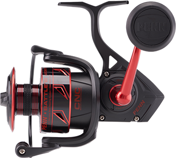 Penn Battle Fishing Reel, 100% Original, BTLIII CNC Handle, Saltwater  Spinning Reel, 2500, 3000, 4000, 5000, 6000, 8000, BTLIII