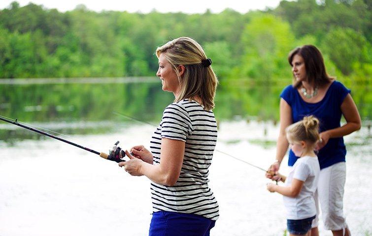 Gifts for Men Women Fishing Pole, Fishing Rod and Reel Combo