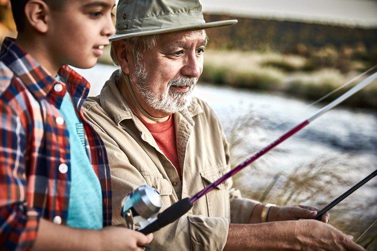 Fishing lesson for beginners 