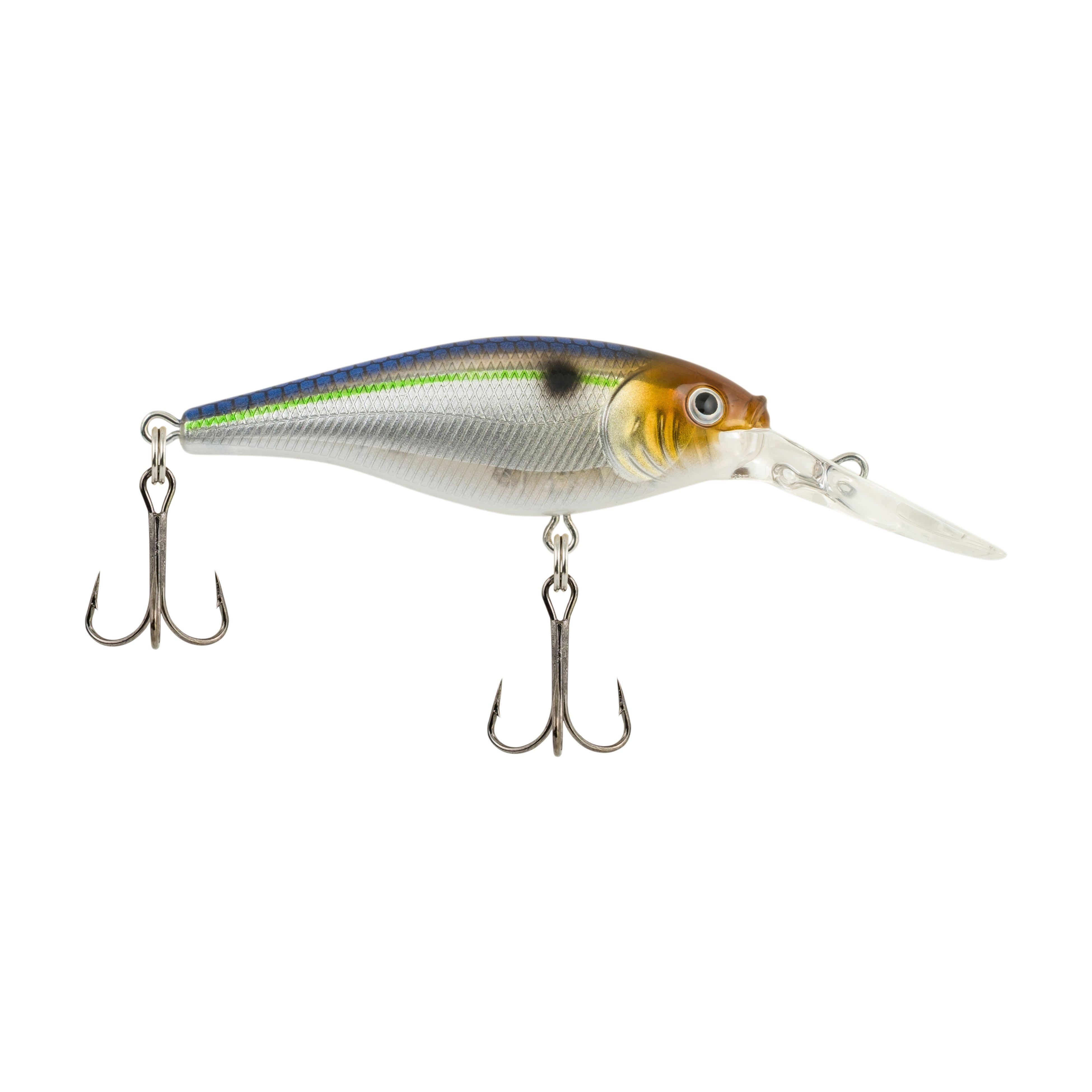  Berkley Flicker Shad Fishing Lure, HD Threadfin Shad, 3/16 oz,  2in  5cm Crankbaits, Size, Profile and Dive Depth Imitates Real Shad,  Equipped with Fusion19 Hook : Sports & Outdoors