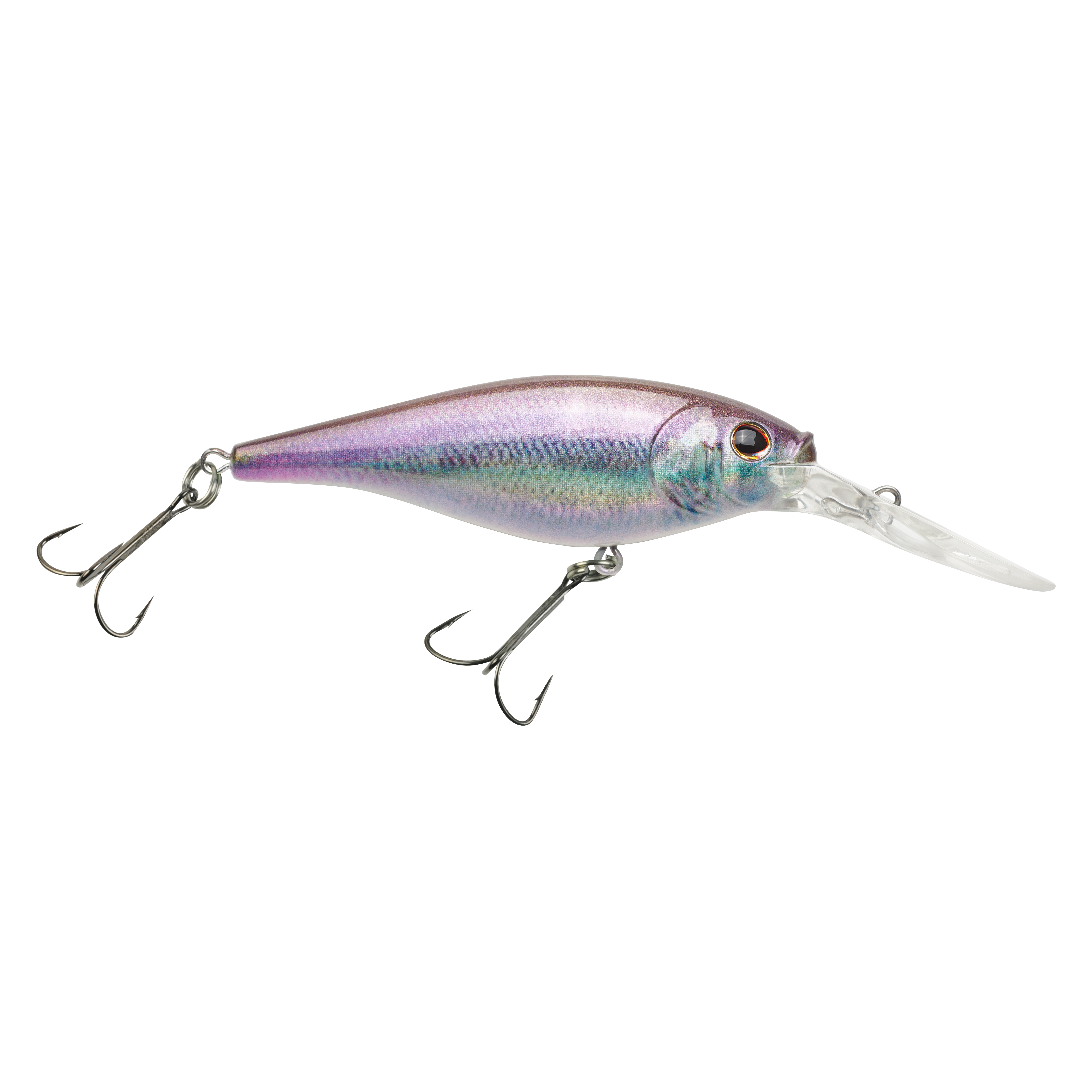 Berkley #7 Flicker Shad Crankbaits (3-Pack-Steel Shot/Hollywood/Pearl  Ghost)