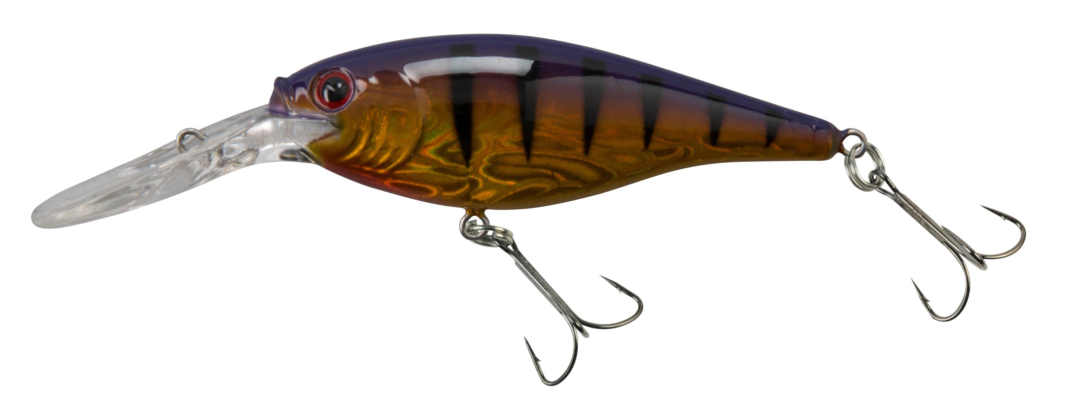 Berkley Flicker Shad Crankbait 2-3/4 #6 Hooks 5/16 Ounce Blue Smelt  1432754