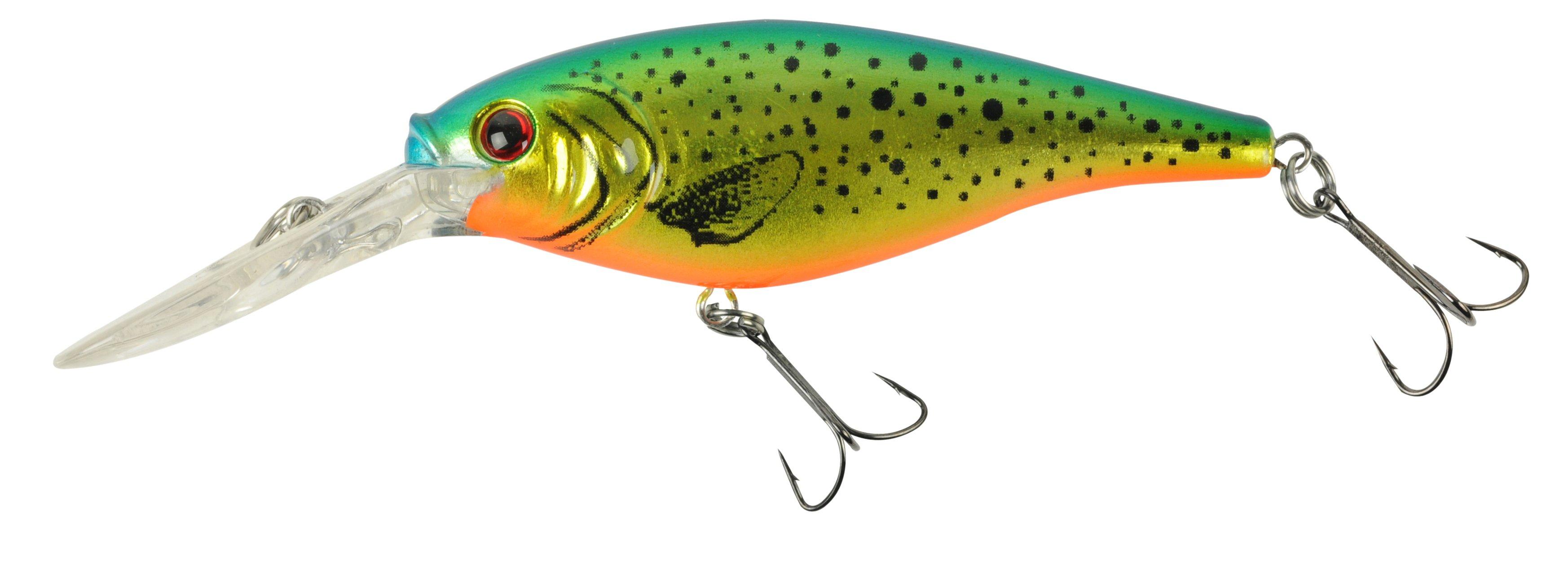 Berkley Flicker Shad Shallow - 2in - Flashy Perch