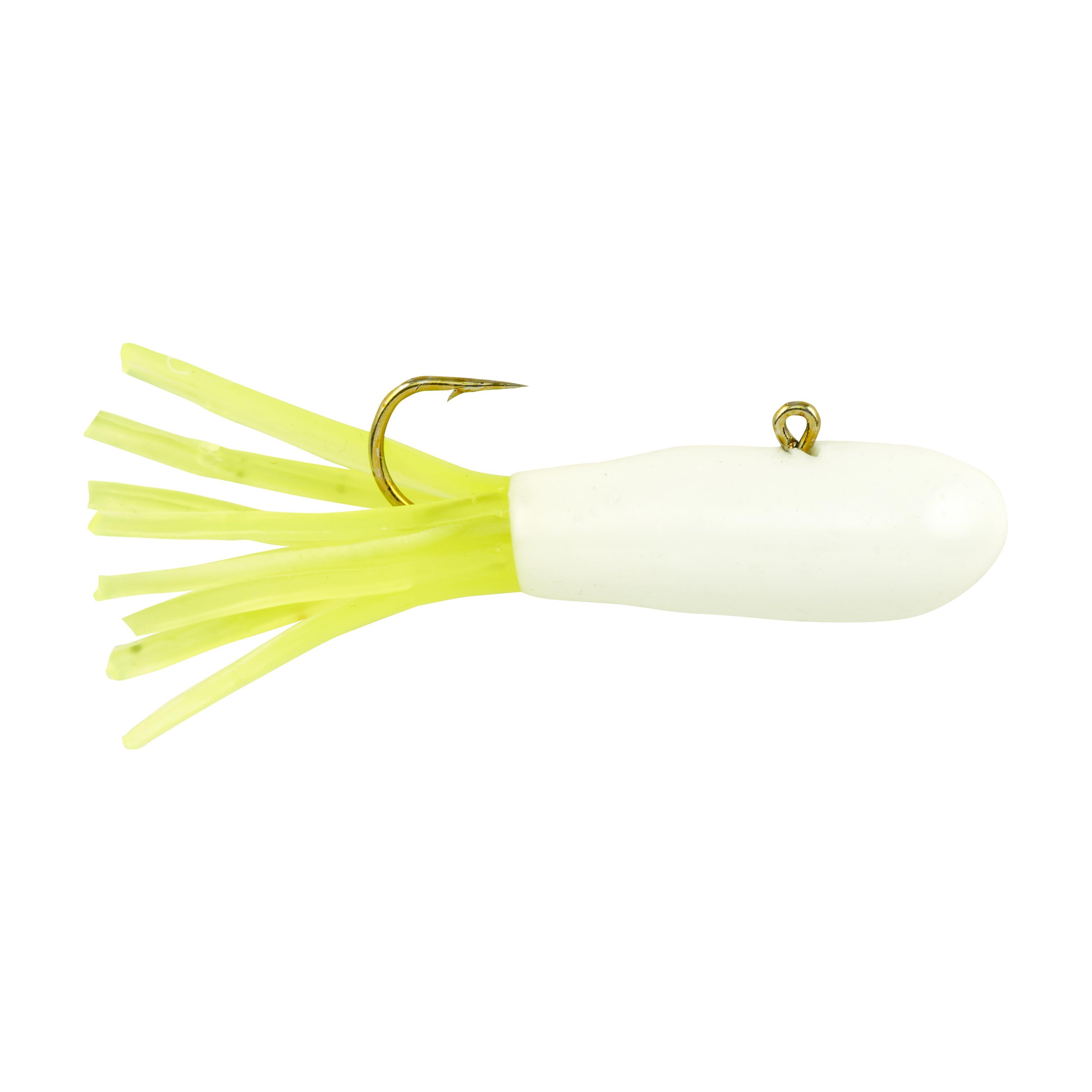 Berkley PowerBait Pre-Rigged Atomic Teasers, Chartreuse Silver Fleck