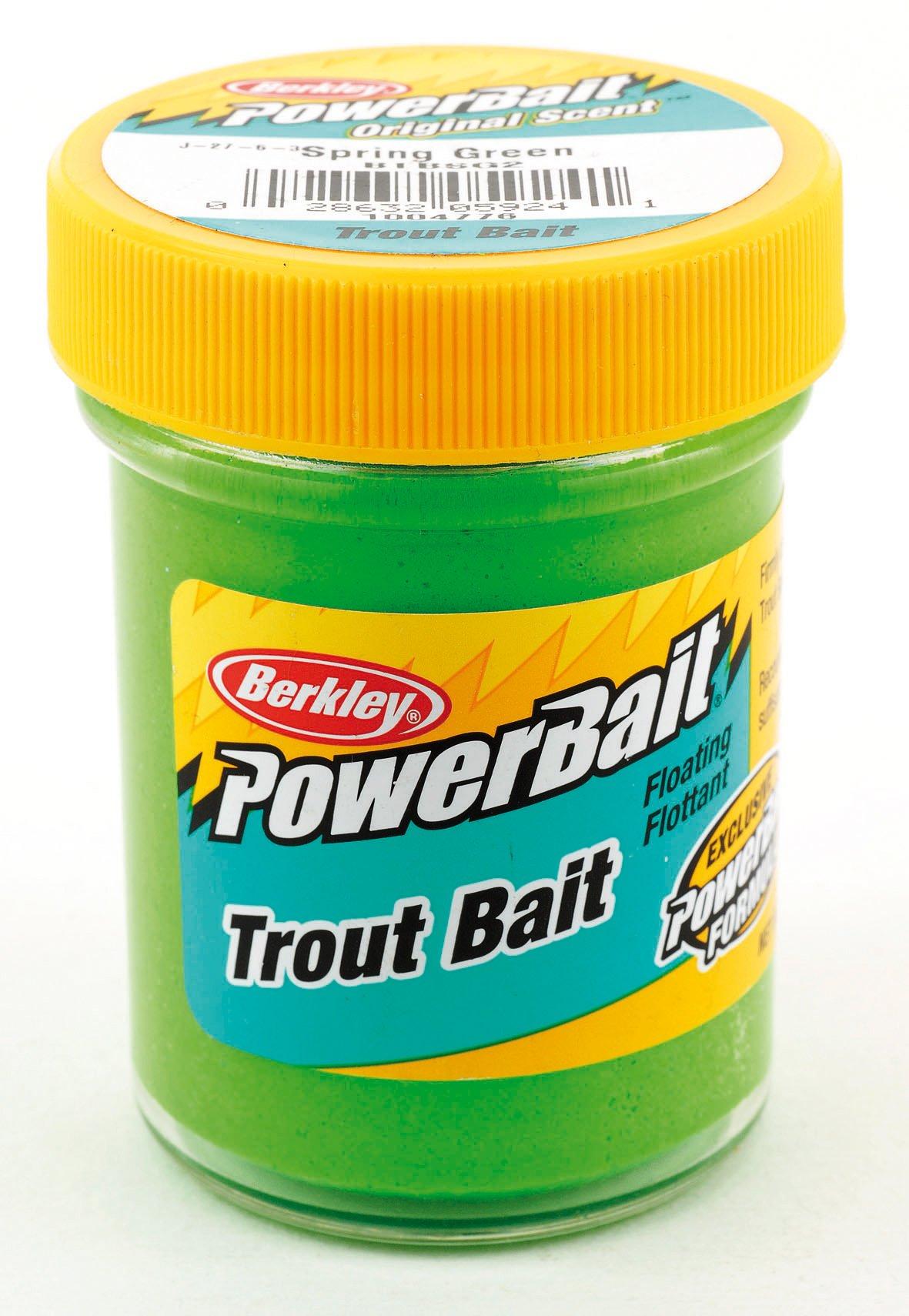 Berkley PowerBait Trout Dough Bait, Tequila Lime, 1.8