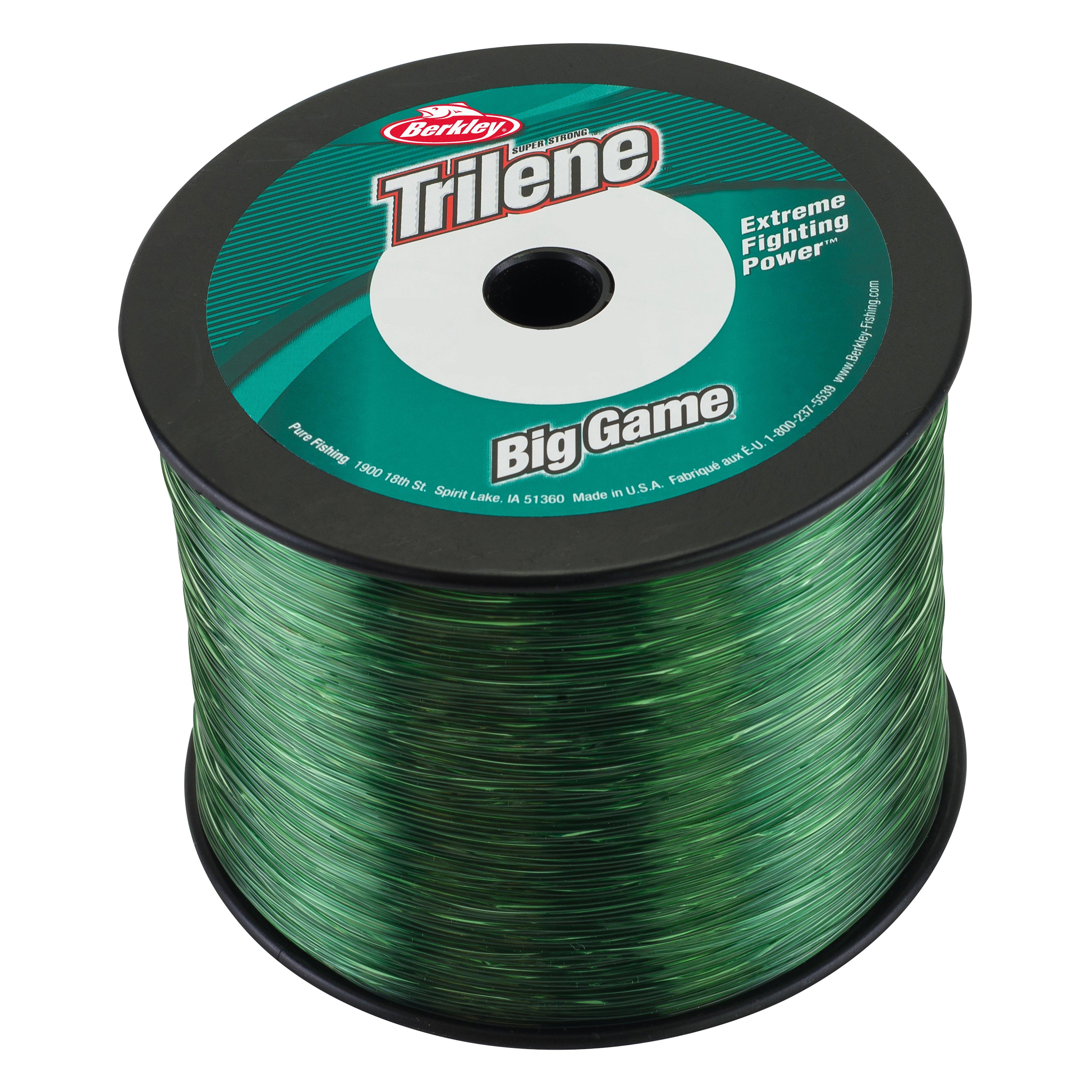 Berkley Trilene® Big Game, Clear, 50lb, 22.6kg, 275yd, 251m Monofilament  Fishing Line, Suitable for Saltwater and Freshwater Environments