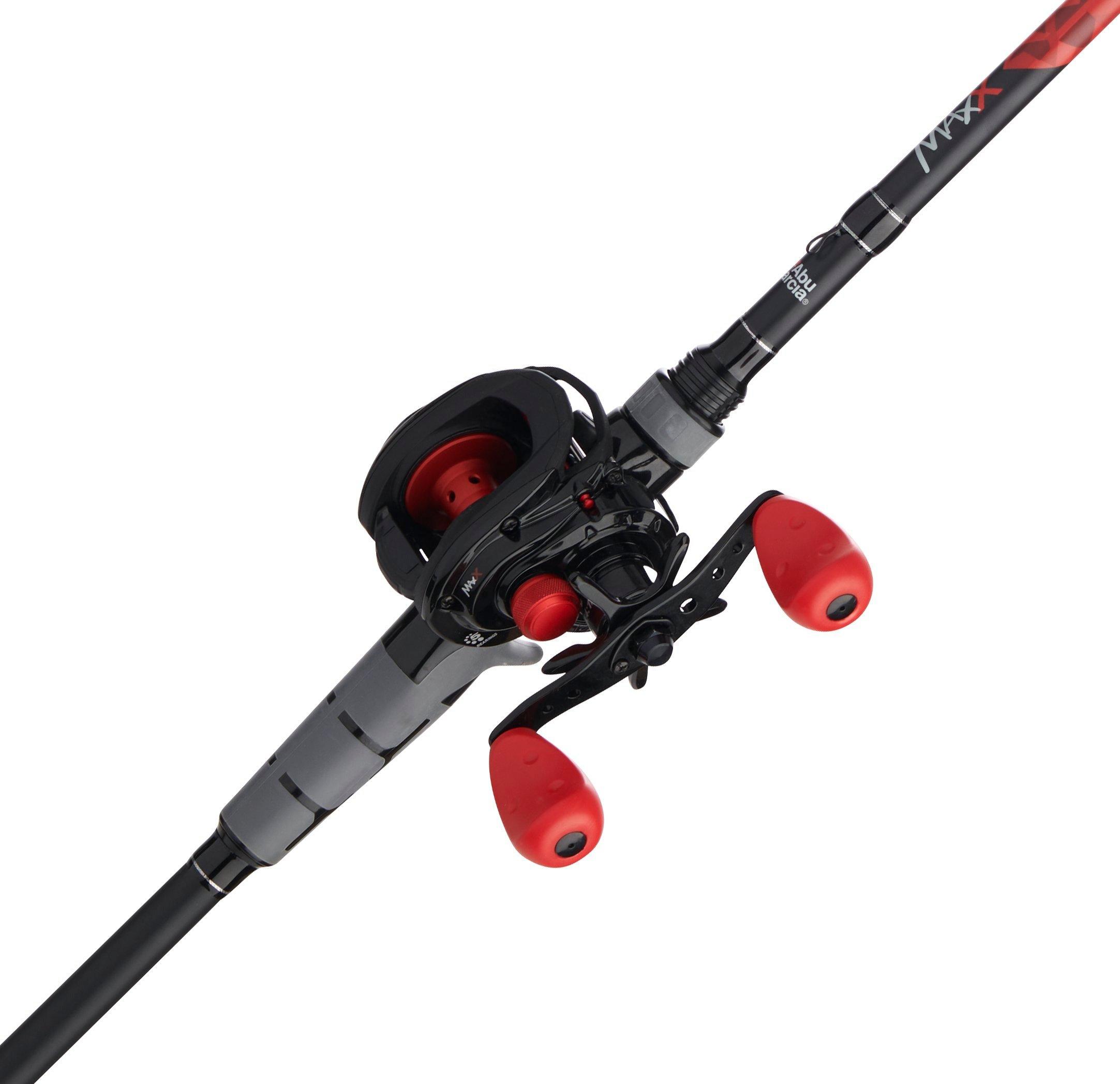 Reel Spin Combo NEW 2021 Abu Garcia Revolution Red Spinning Fishing Rod 
