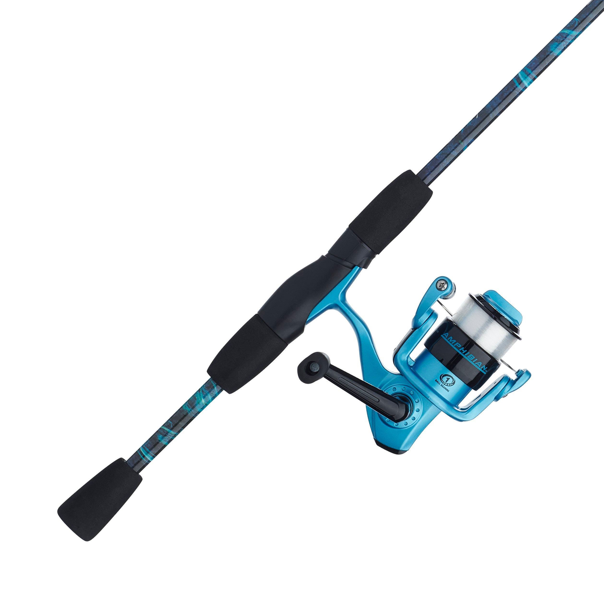 Shakespeare Amphibian Camo 5ft 6in Spinning Combo M Blue