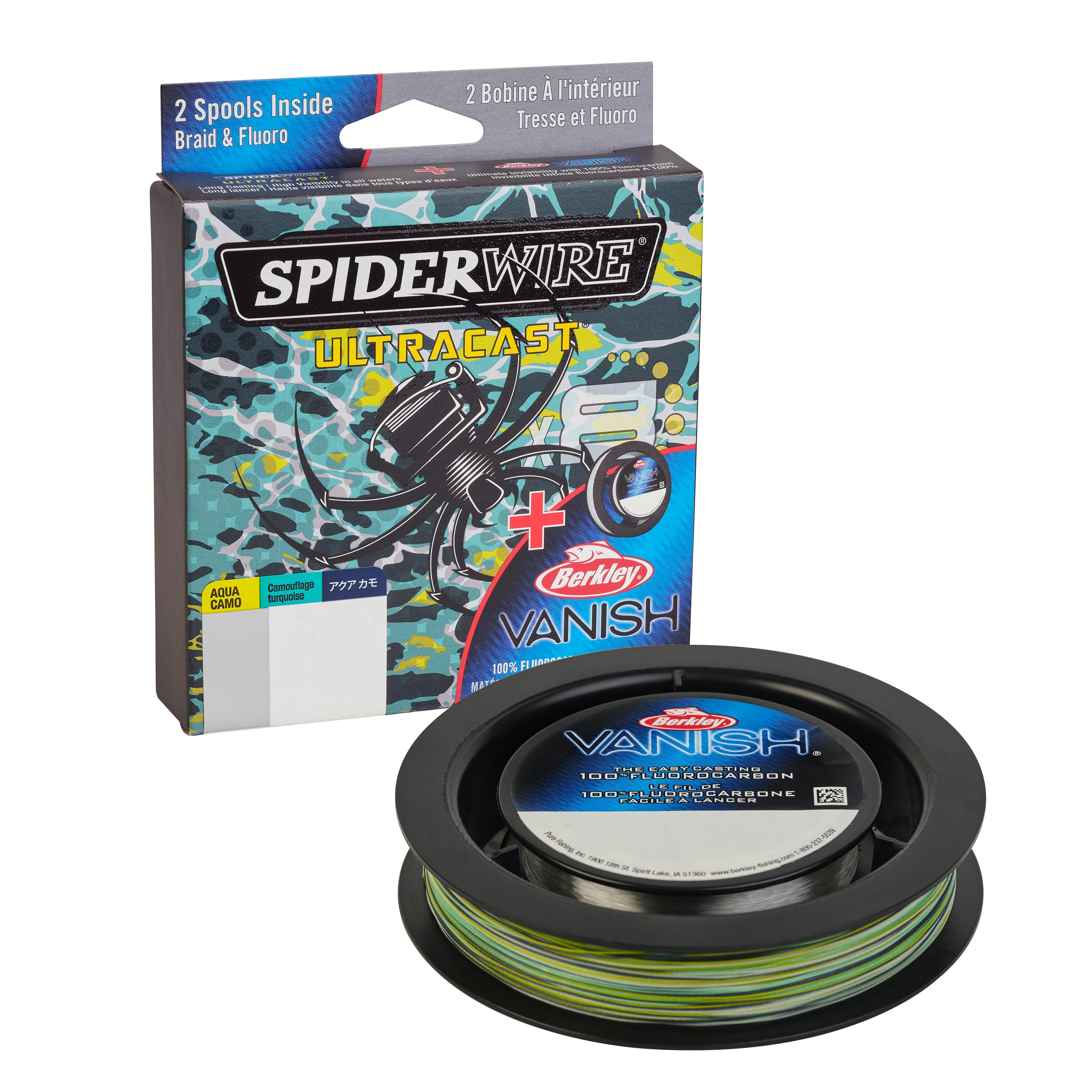 Spider Wire UltraCast Ultimate Braid 30 Lb 125 Yards 