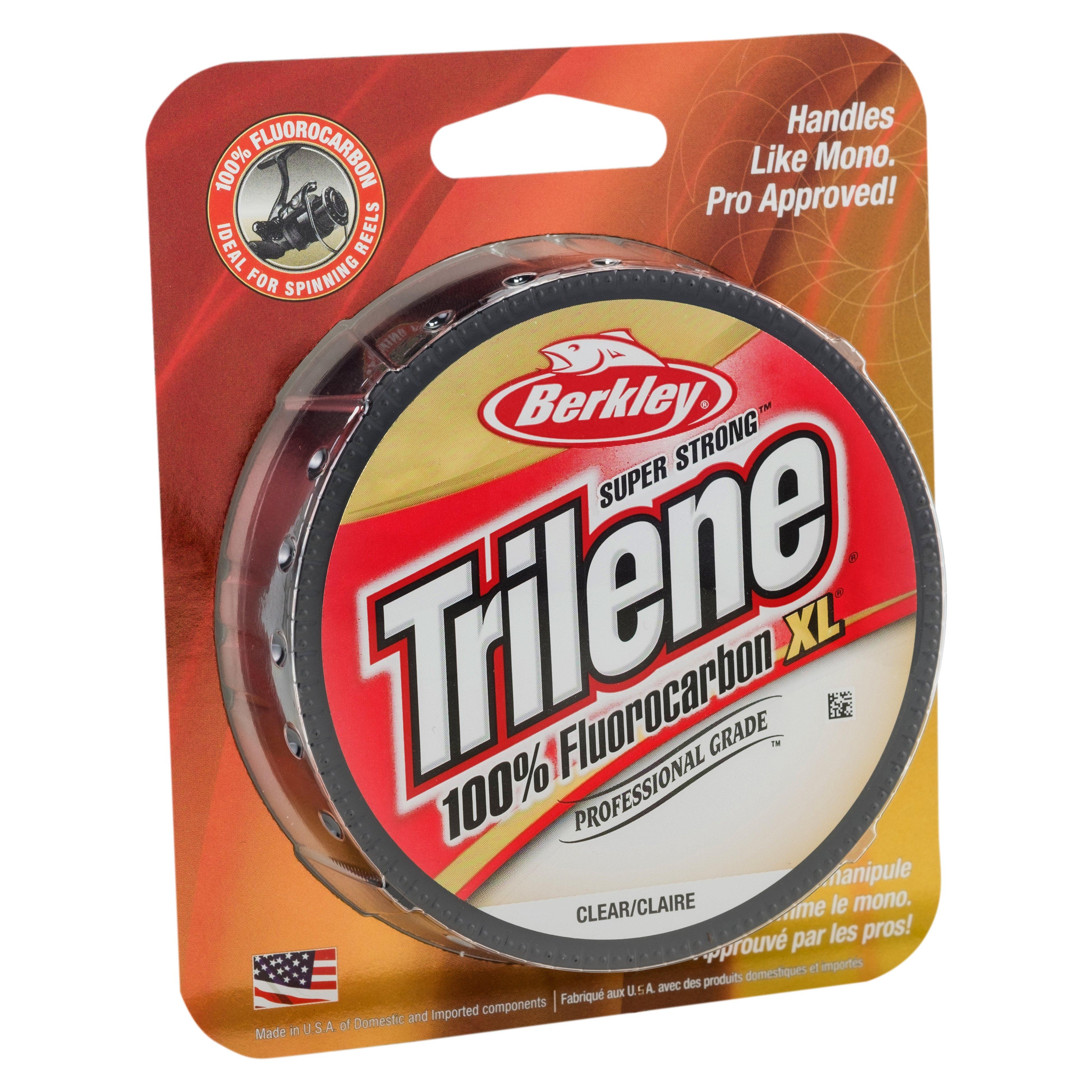 Trilene 100/% Fluorocarbon Professional Grade//Leader Material Fishing Line