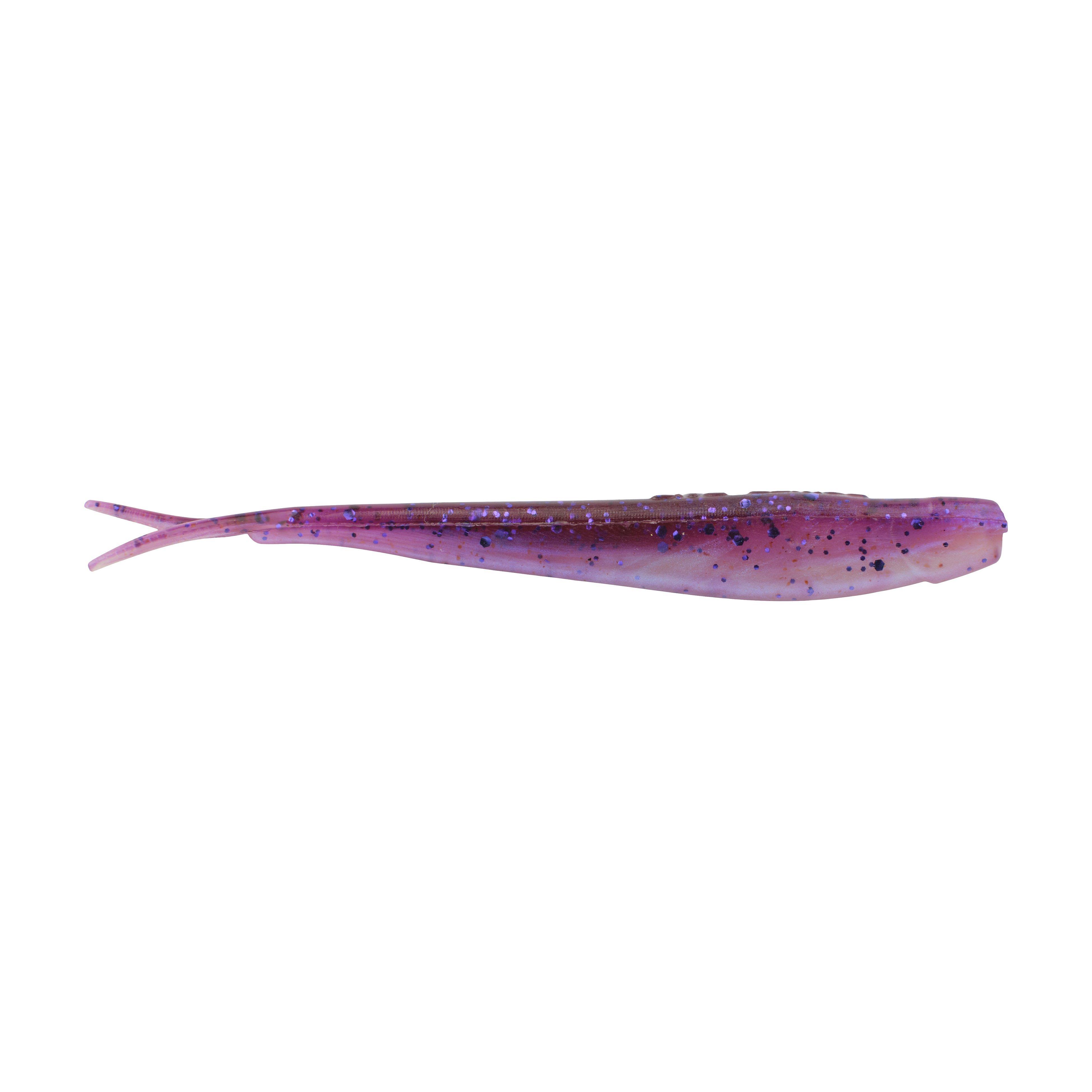 3” Split tail Minnow. Scented Crappie/walleye/bass Soft Plastic 15 Count