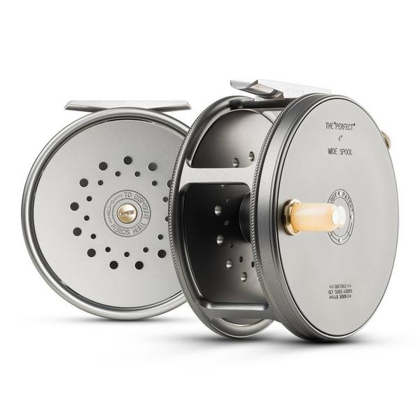 A1 stunning hardy bougle baby lightweight trout fly fishing reel + spool etc