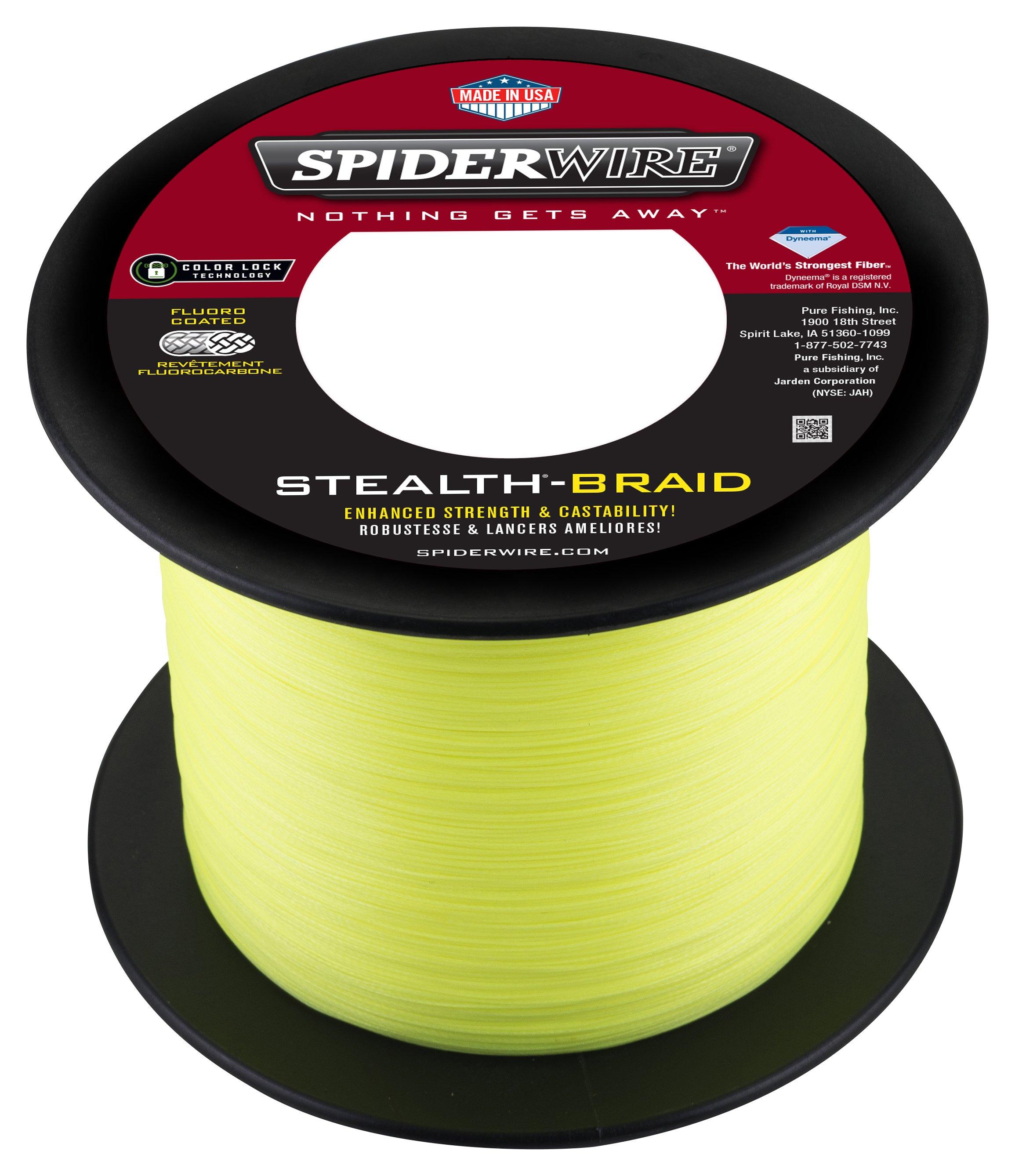 SPIDERWIRE SPIDERWIRE Stealth Smooth 8 strand braided fishing line 150  1515647 00, spiderwire stealth braid