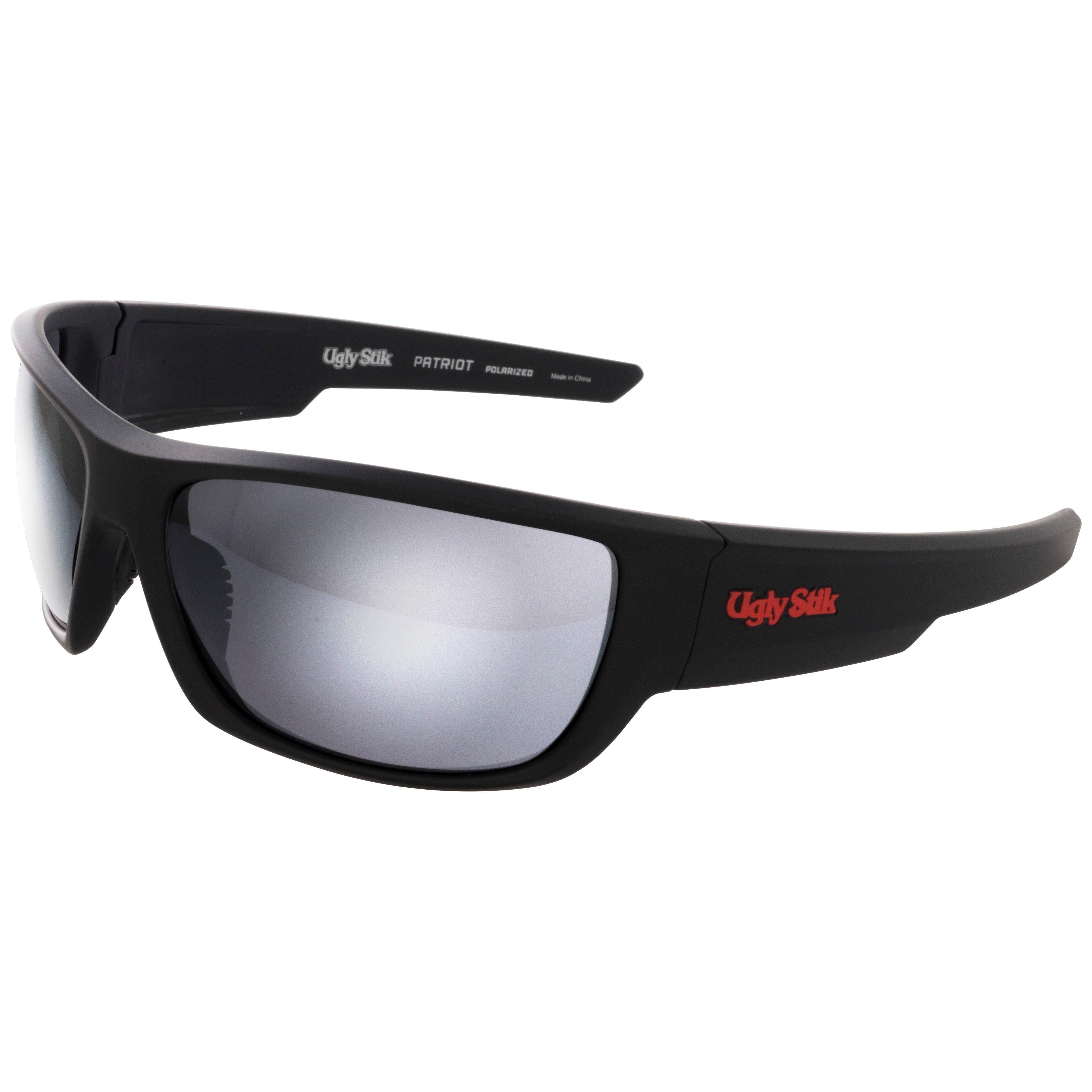 Buy Ugly Stik Vanguard Polarised Sunglasses Gloss Black/Smoke online at