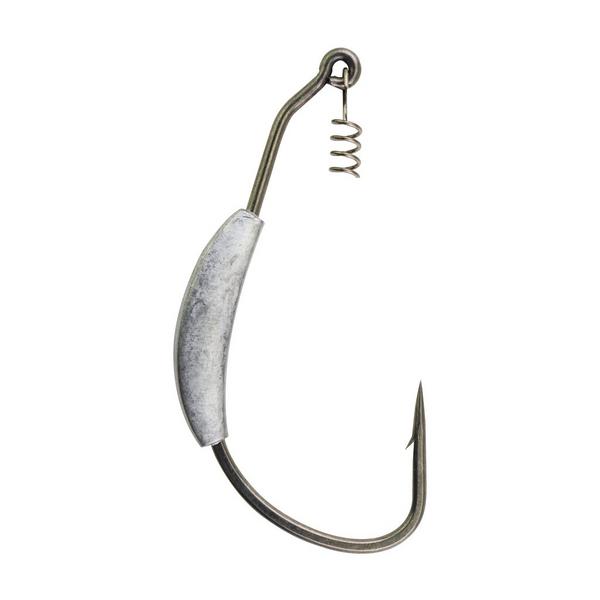 Pucci Sturgeon Rig size 6 single barbless wide bend hook w 60lb wire  750241142pn