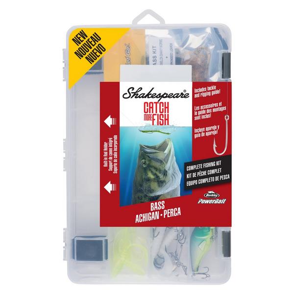 Shakespeare Catch More Fish™ Bass Kit