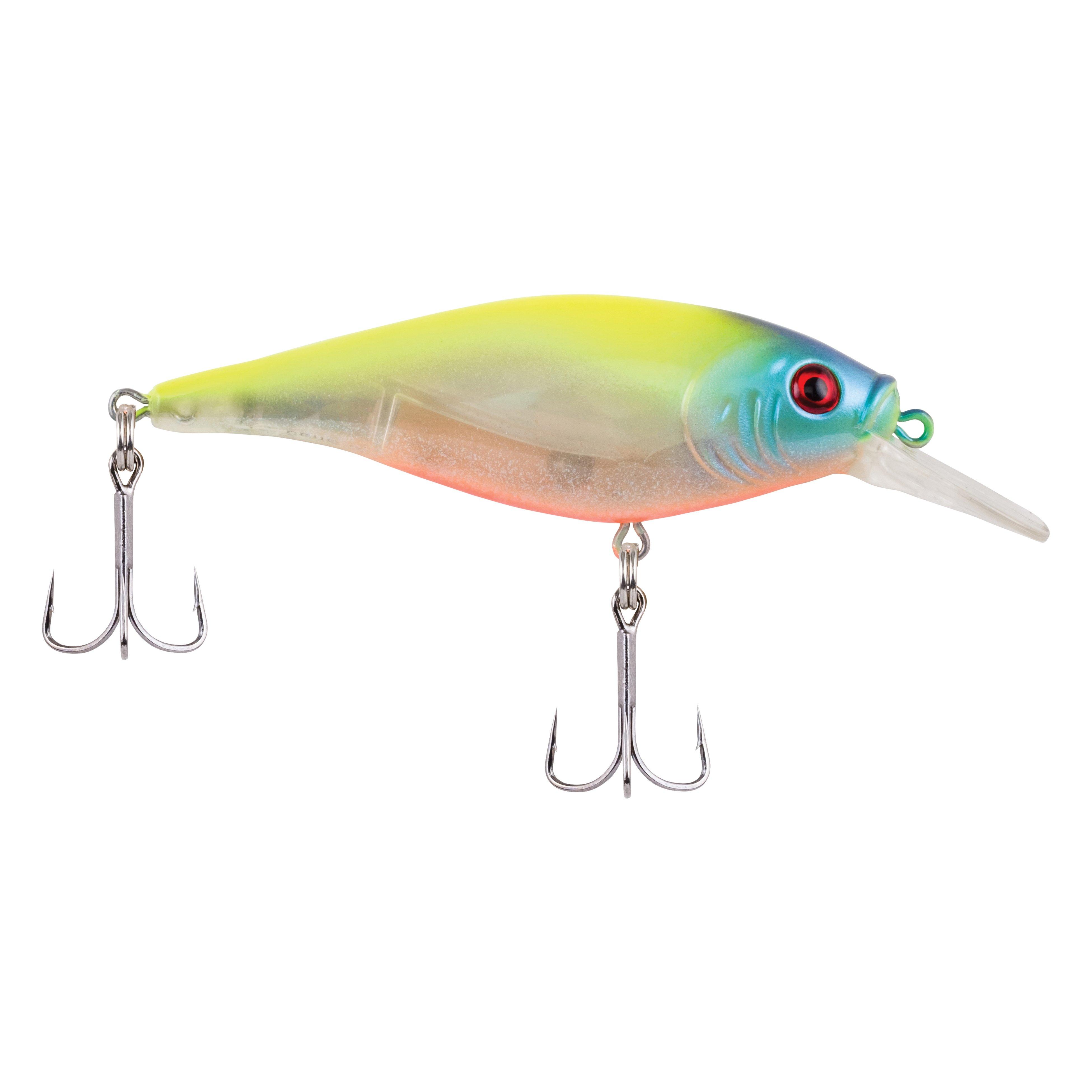 Berkley Flicker Shad Shallow Fishing Lure, HD Threadfin Shad, 1/6 oz, 2in |  5cm Crankbaits, Size, Profile and Dive Depth Imitates Real Shad, Equipped