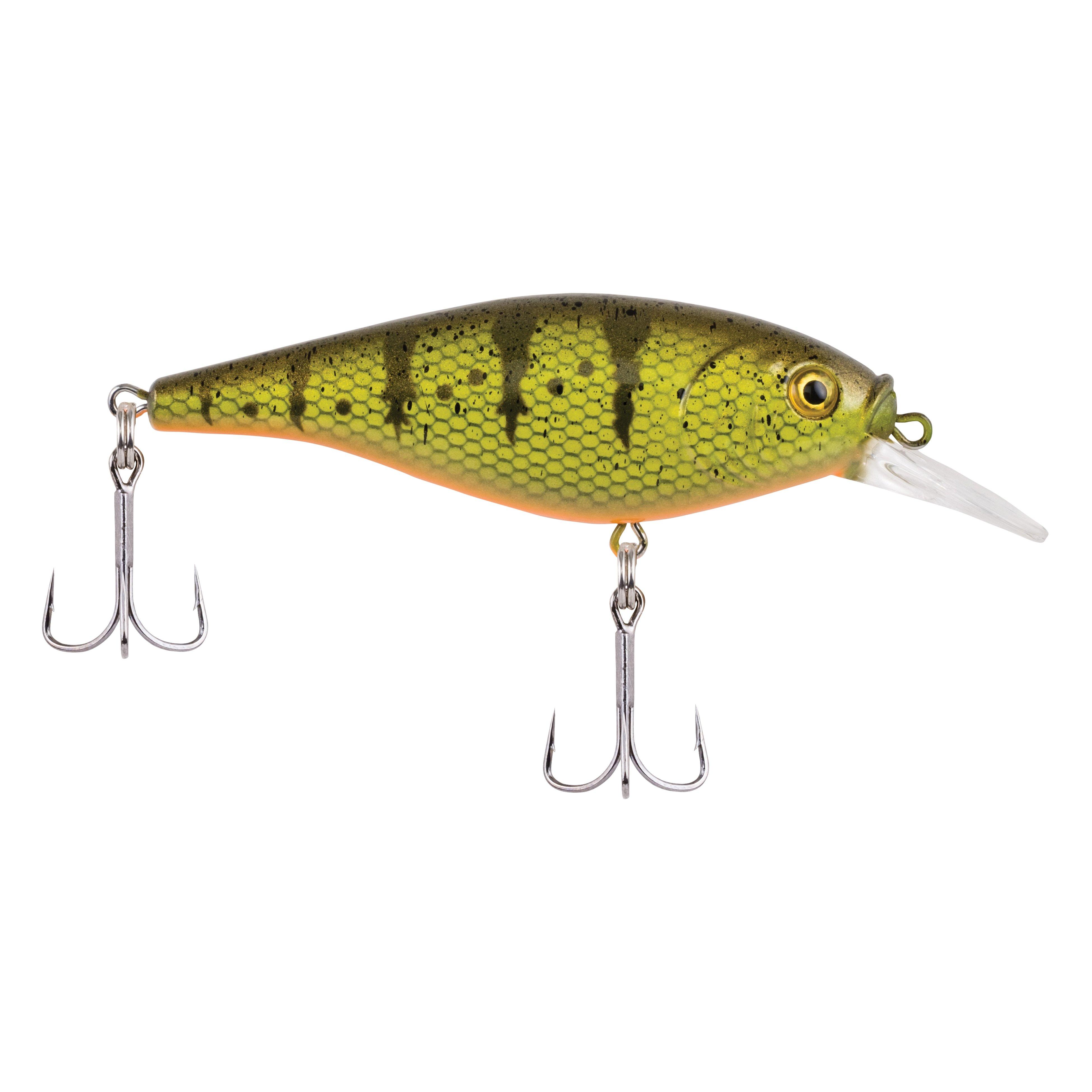 Johnson Berkley Firetiger Flicker Shad Fishing Bait 7CM - Rigged w