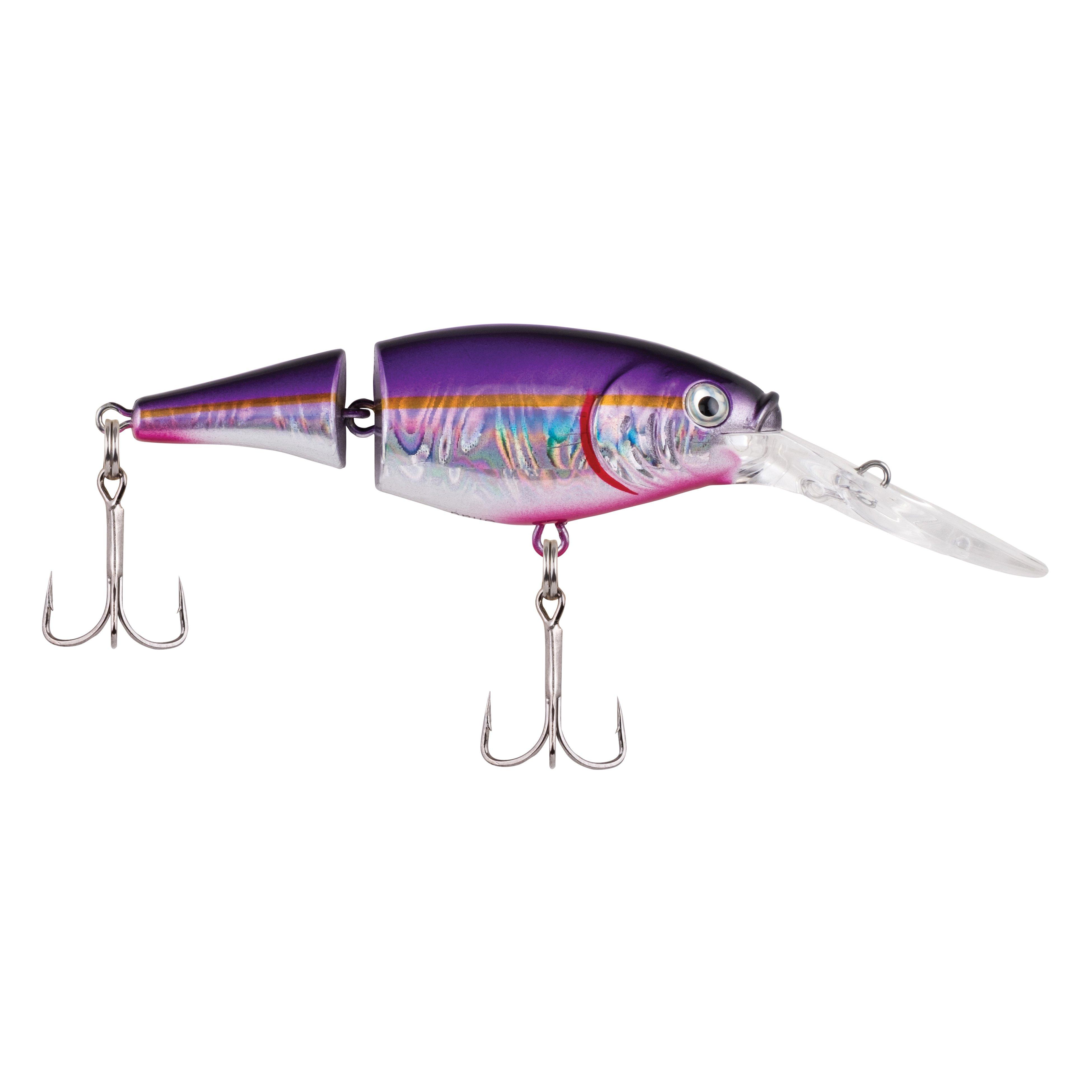 Berkley Flicker Shad 5 Jointed Slick Black Pearl