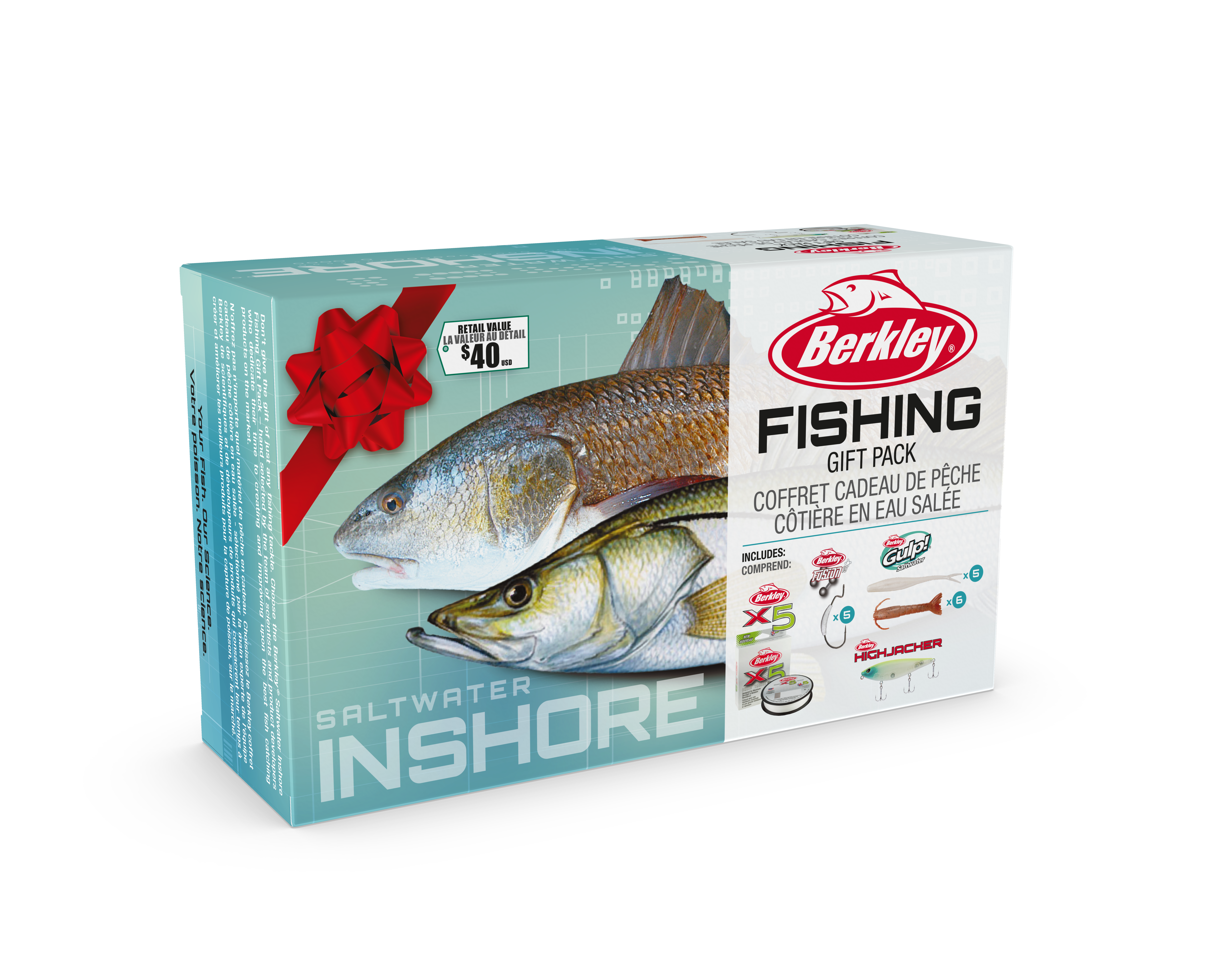 Berkley Saltwater Inshore Fishing Gift Kit - Pure Fishing