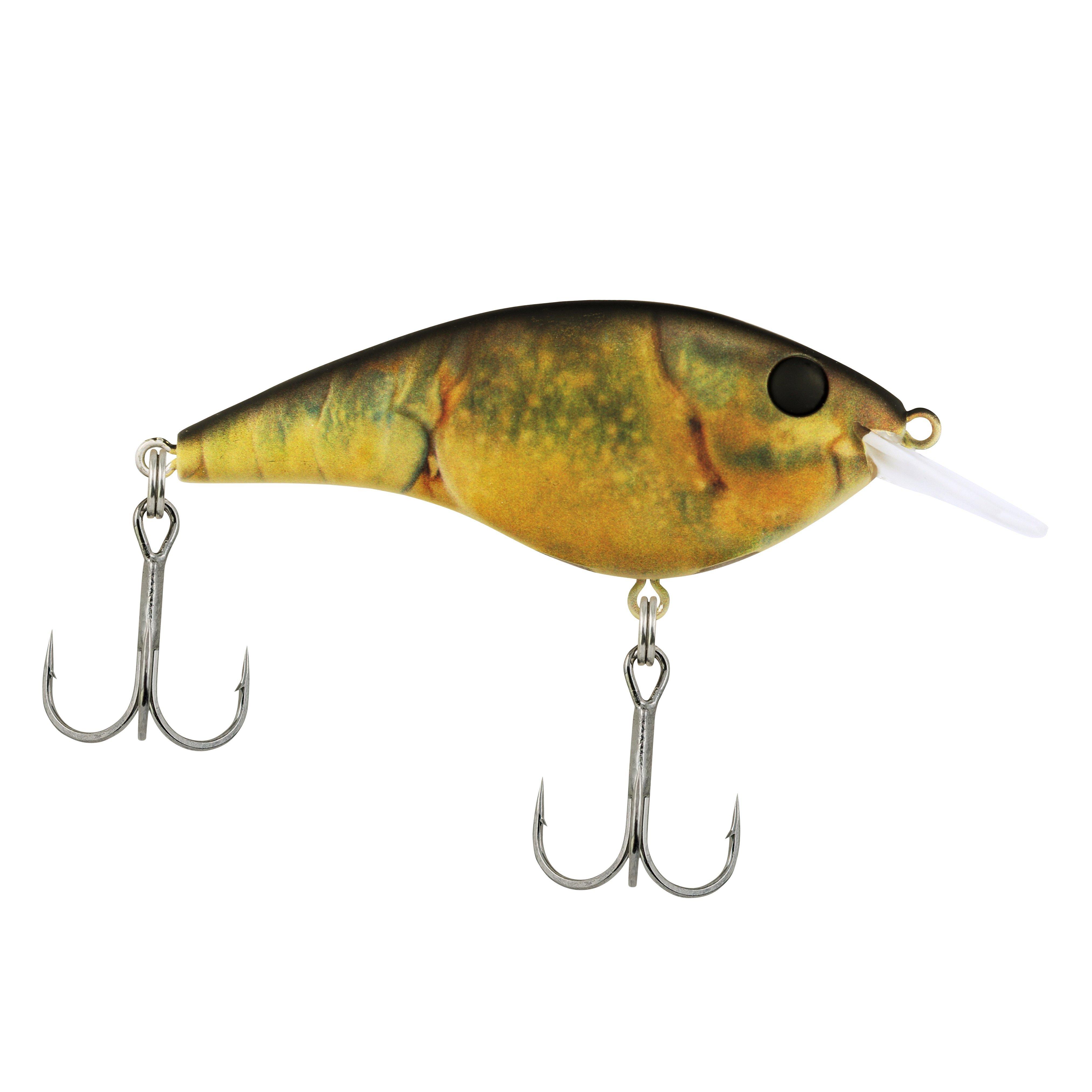  Berkley Frittside Fishing Lure, Brown Craw, 1/3 oz, 2 1/4in   5 3/4cm Crankbaits, Classic Flat Side Profile Mimics Variety of Species and  Creates Flash, Equipped with Sharp Fusion19 Hook : Sports & Outdoors