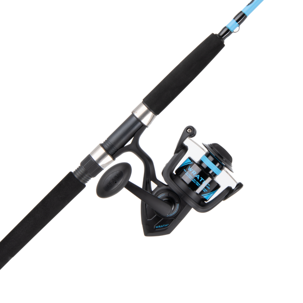 PENN Passion II Spinning Reel and Fishing Rod Combo, Black/Rose Gold, 2000  Size