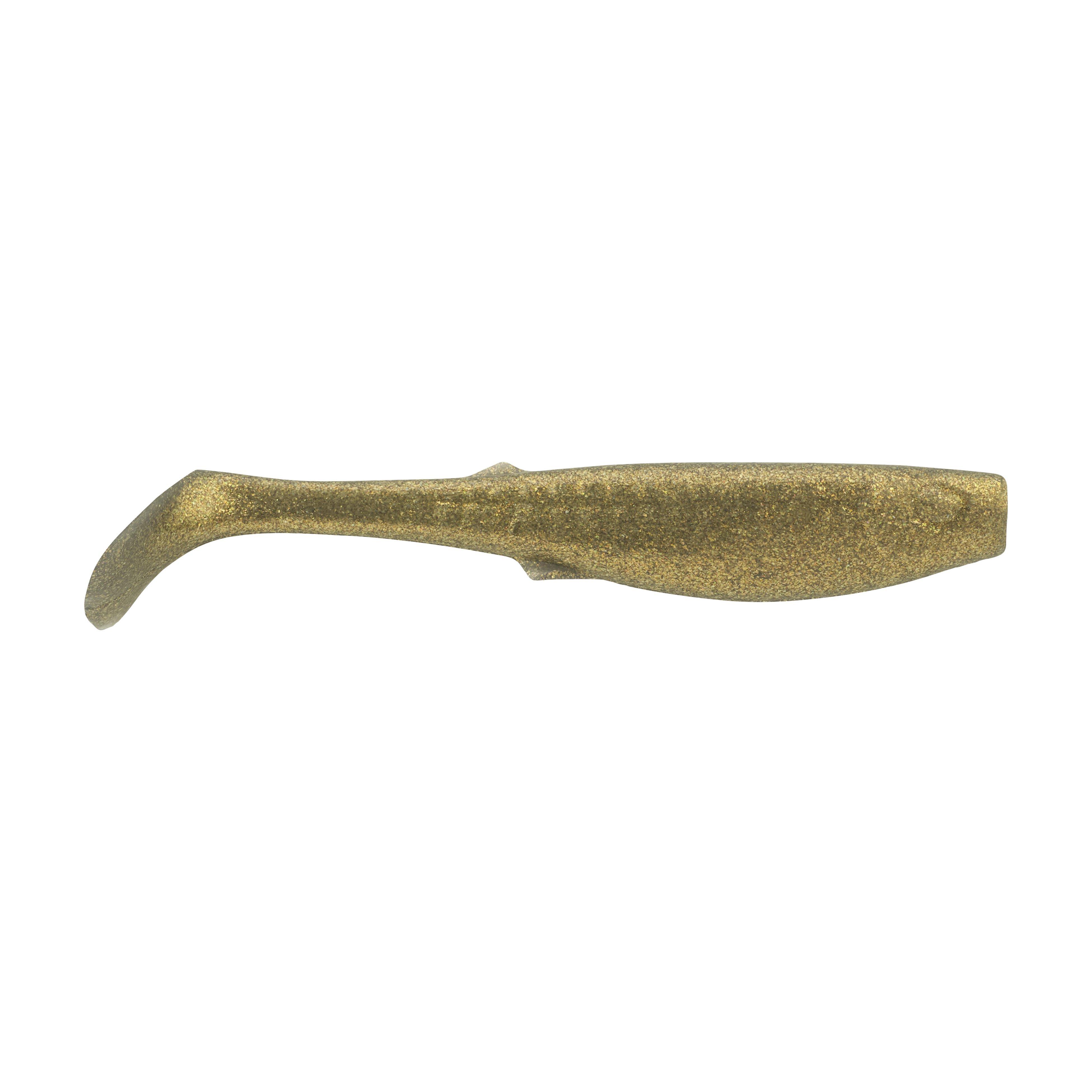 Gulp! Saltwater Paddleshad 5 in Chartreuse Pepper Neon