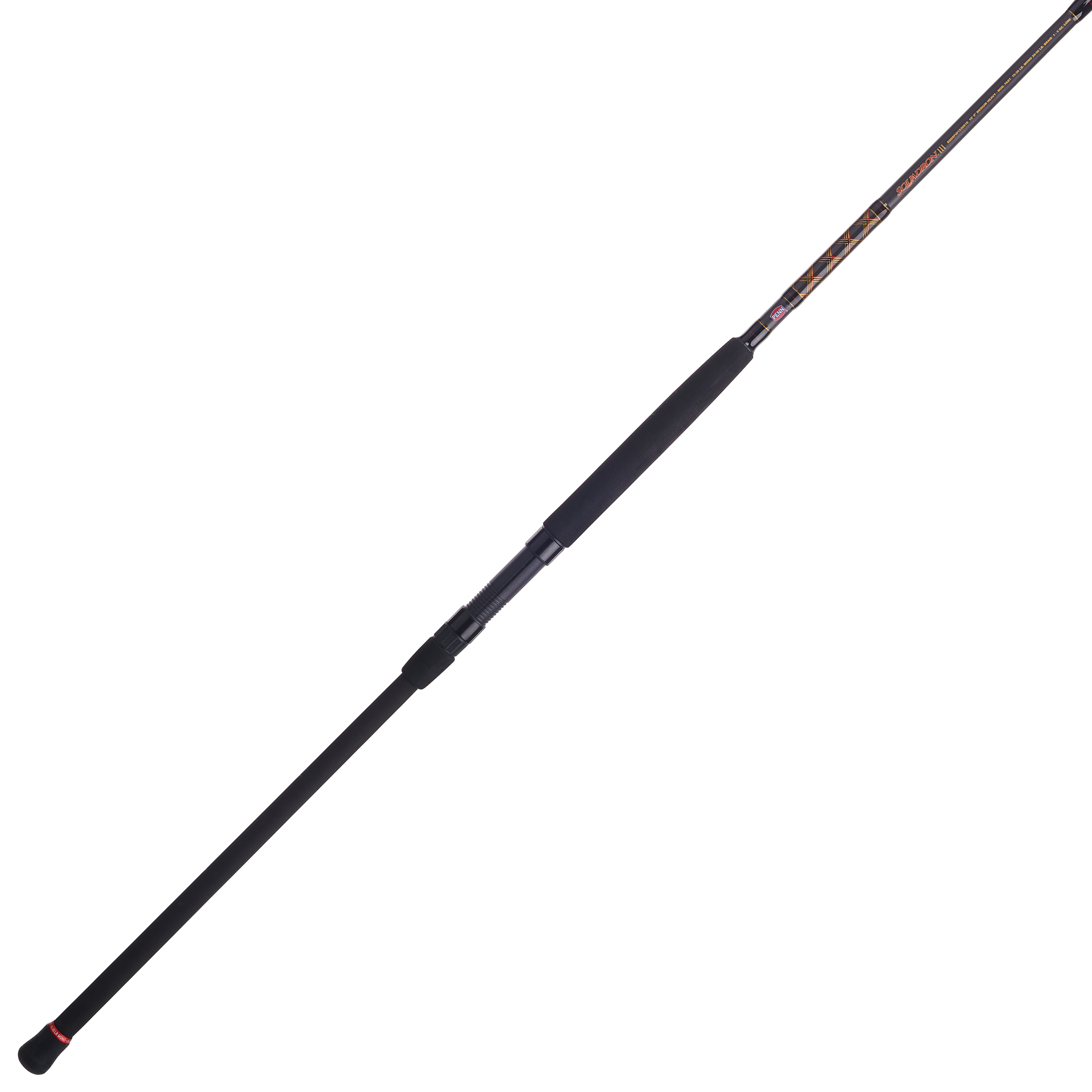 PENN Squadron III 7'6”. Inshore Spinning Rod; 1 Piece Fishing Rod