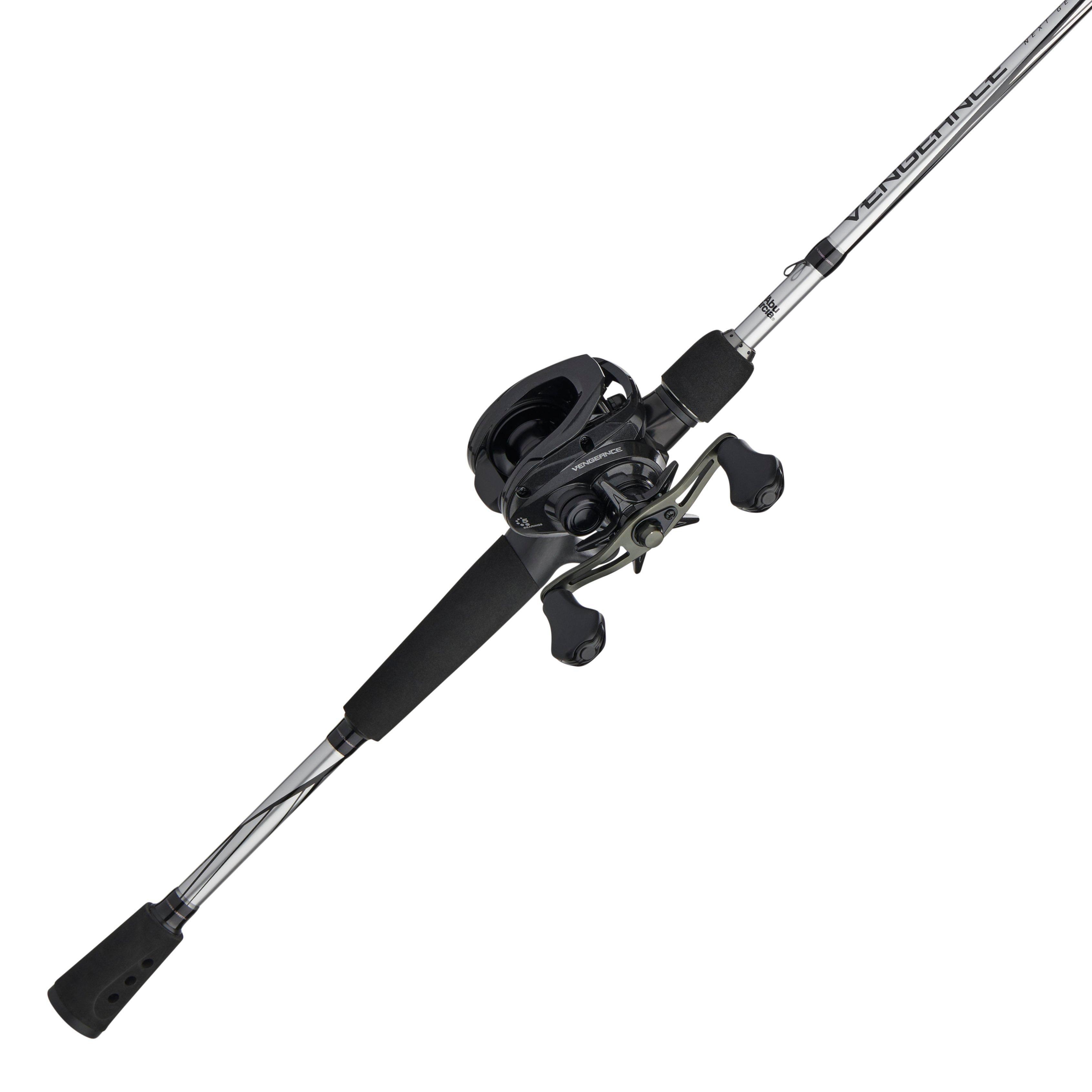 Baitcasting Fishing Rod and Reel Combos Lightweight Fishing Baitcaster Combo 