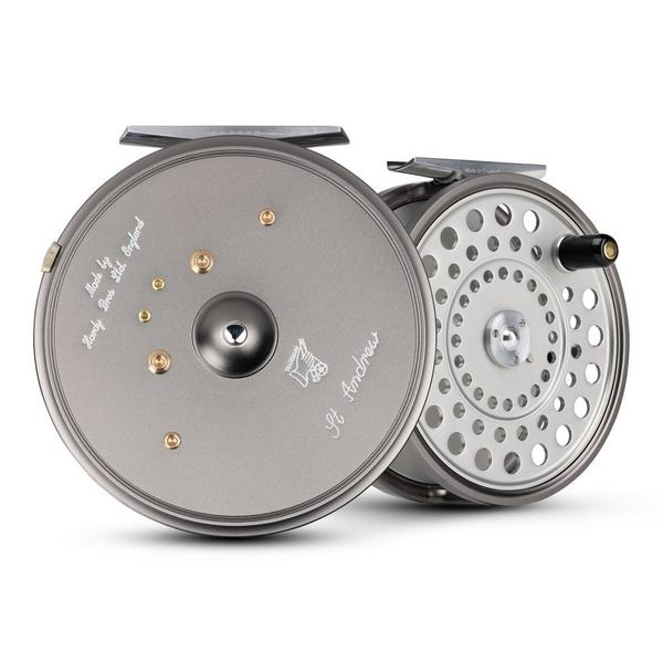 Hardy Viscount 130 trout fly reel 3 1/4 with Hardy reel case