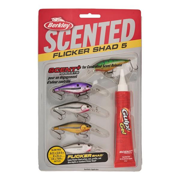 Berkley Scented Flicker Shad® Baitfish Pack