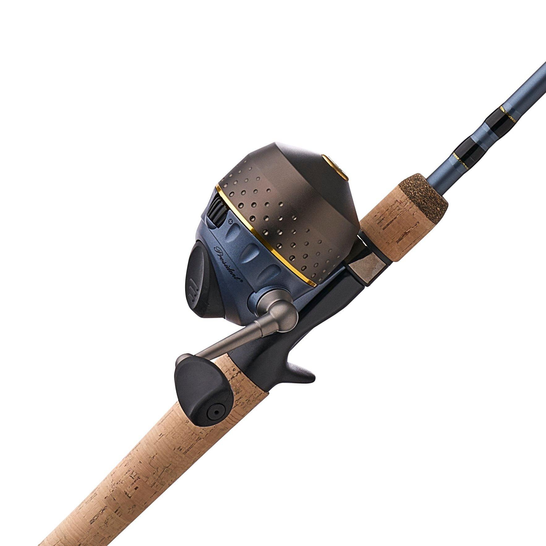 President Spincast Fishing Reel - Lightweight, Ambidextrous, Compatible - 1  Reel