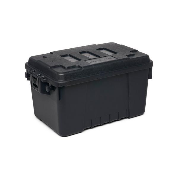 108-Quart Rolling Lockable Storage Containers Trunk W/ Wheels Travel Tote  Large