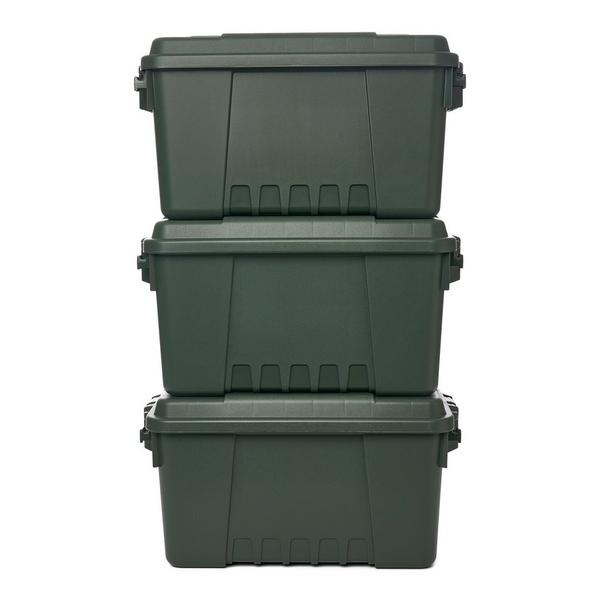 Storage Case Plano Hinged Sportsman's Trunk Large OD Green 95x34