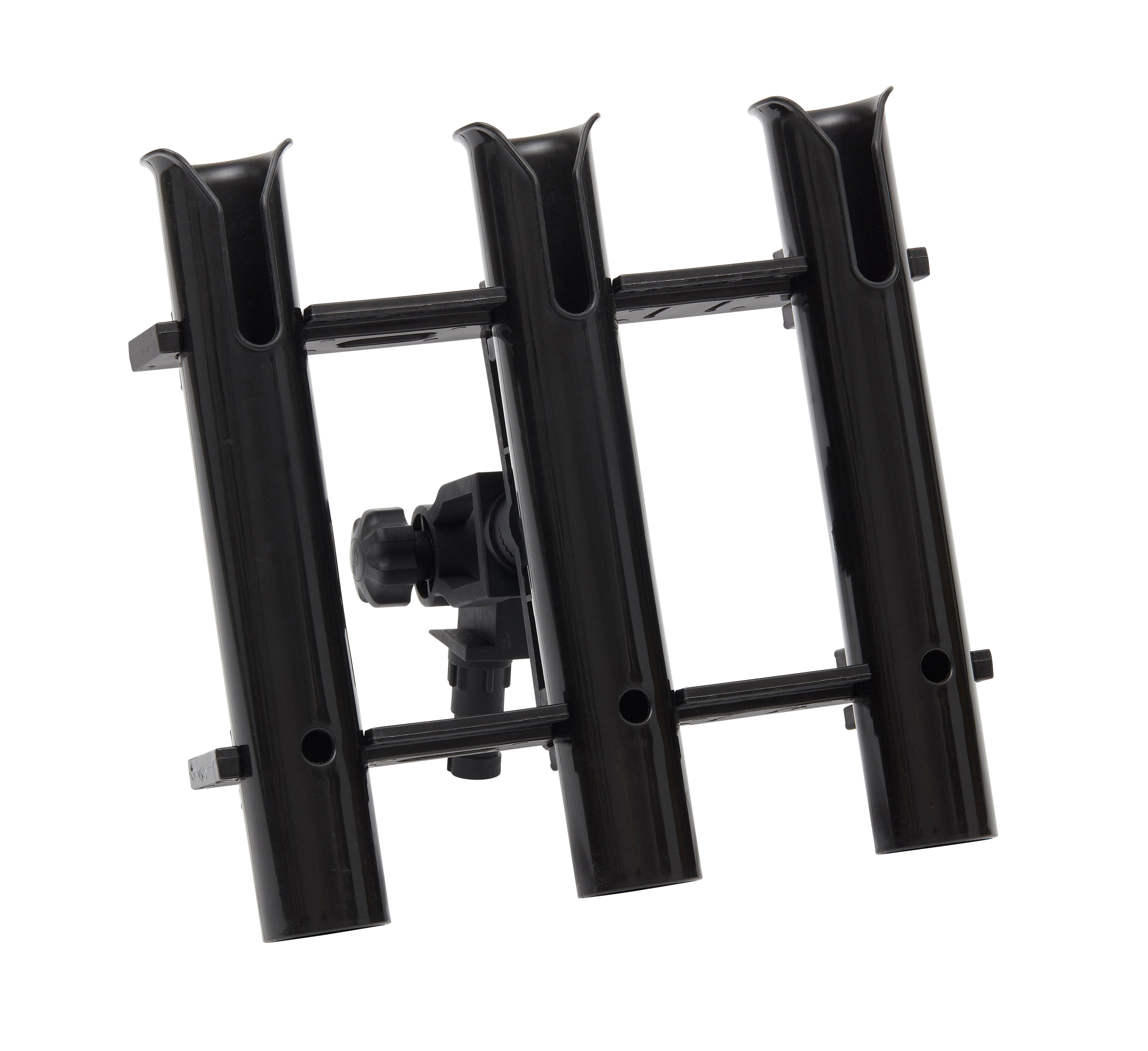 24 Slots Fishing Rod Pole Aluminum Alloy Rod Rack Shop Display Stand Holder  UK