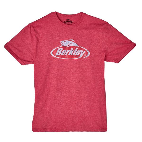 New Berkley Fishing Fish Logo Black/ Sport Grey/ Navy T-Shirt S-5XL