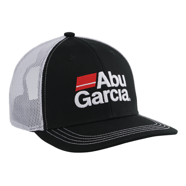 Rare Vintage Old Style Abu Garcia Fishing Mesh Snapback Trucker Hat  Black/yellow 