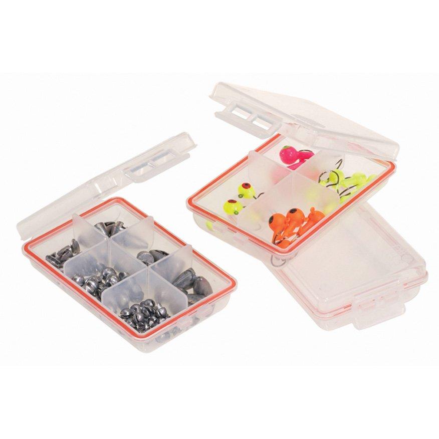 Plano - Waterproof Terminal 3-Pack Tackle Boxes - Clear