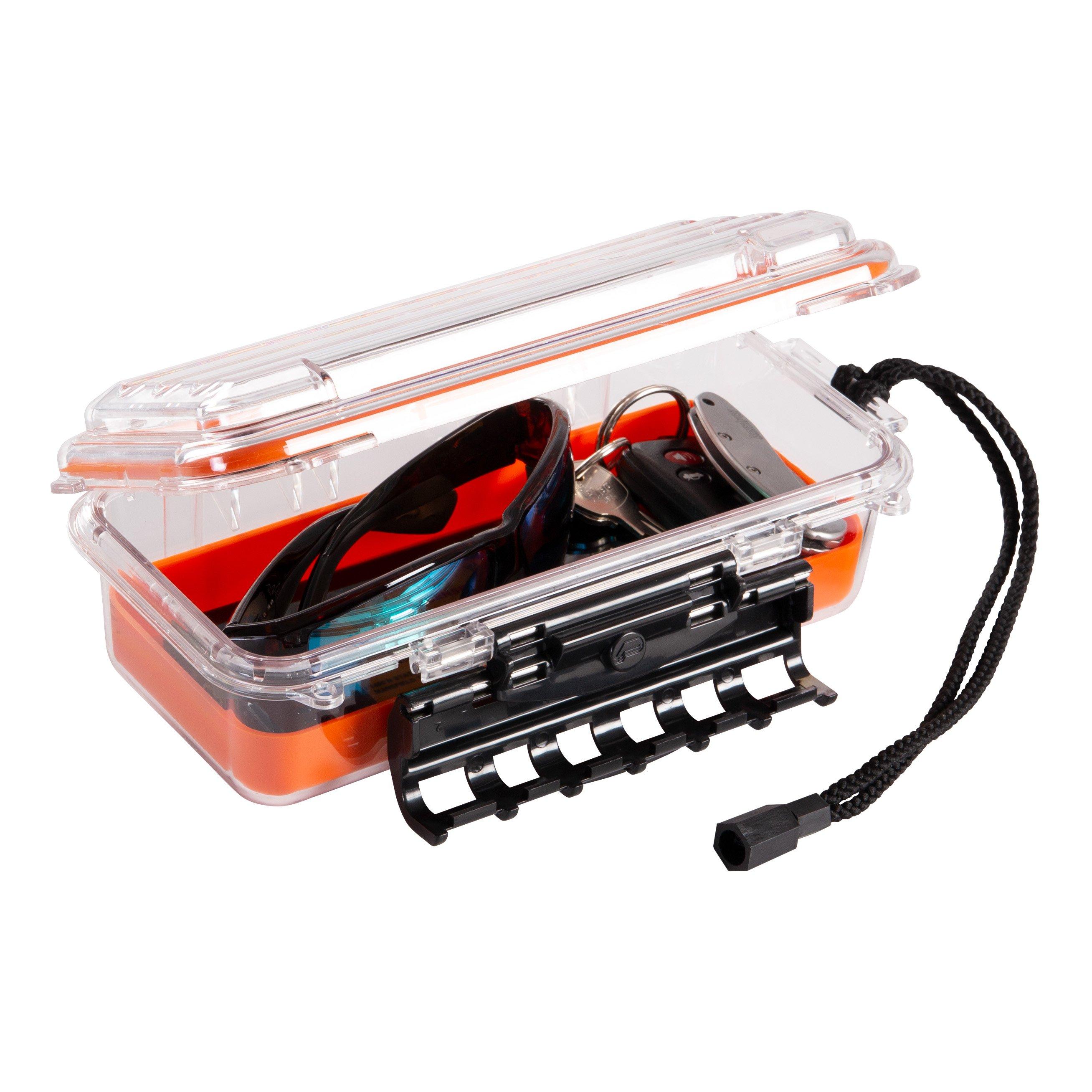 Plano guide series tackle box, 15W x 10D x 15H, all hinges and latches  work, has wear - Albrecht Auction Service