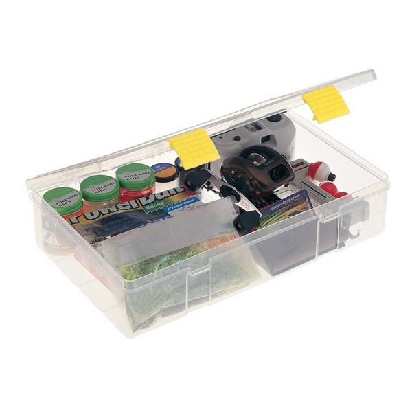 Plano 1160 Side By Side Divided Fish Fishing Tackle Box Heavy Duty Plastic  USA