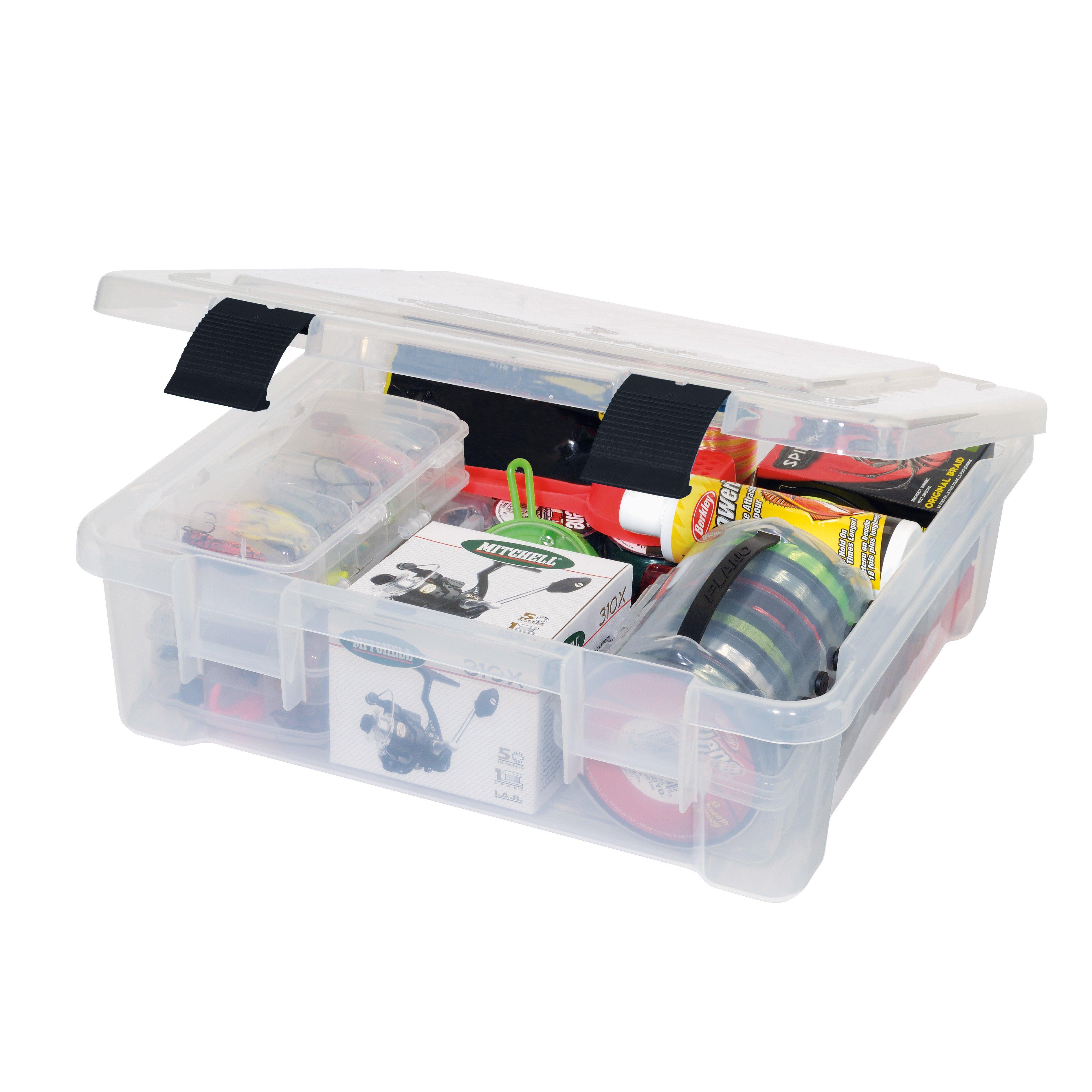  Plano Line Spool Box (Clear, Small) : Fishing Tackle