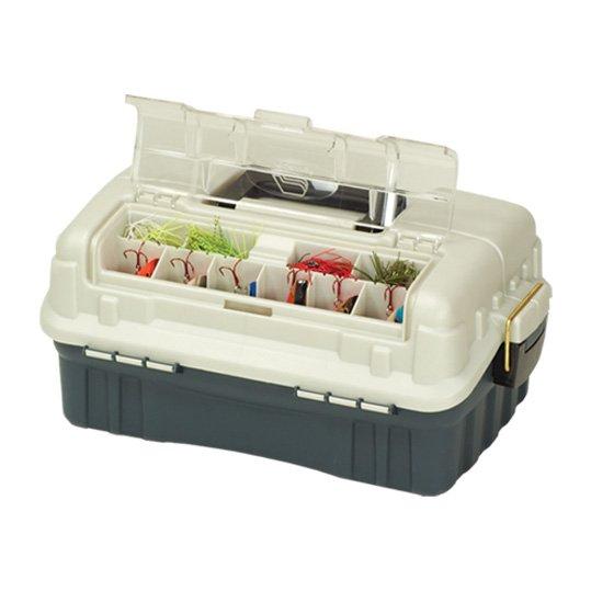 Plano Two Tray Fishing Tackle Box - Model: 6202-92 - Pink/Periwinkle