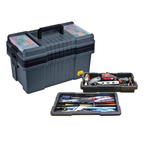 Plano Tool Boxes Graphite Gry & Blk 20"Tool Box - 79646