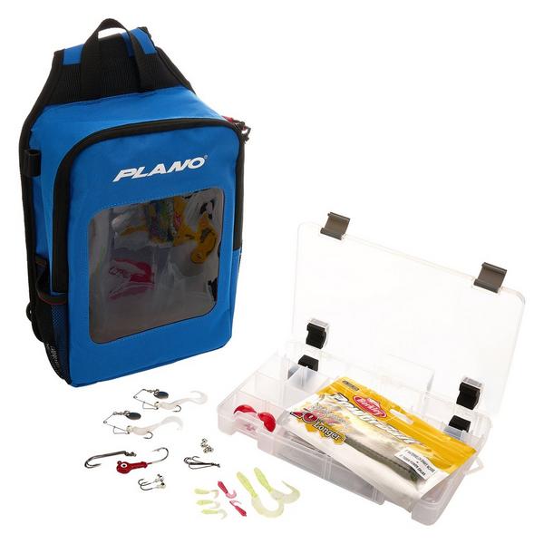 Plano Fishing Gear Organizer Tackle Box w/ Removable Bait Racks & 4 Trays,  Green, 1 Piece - Ralphs