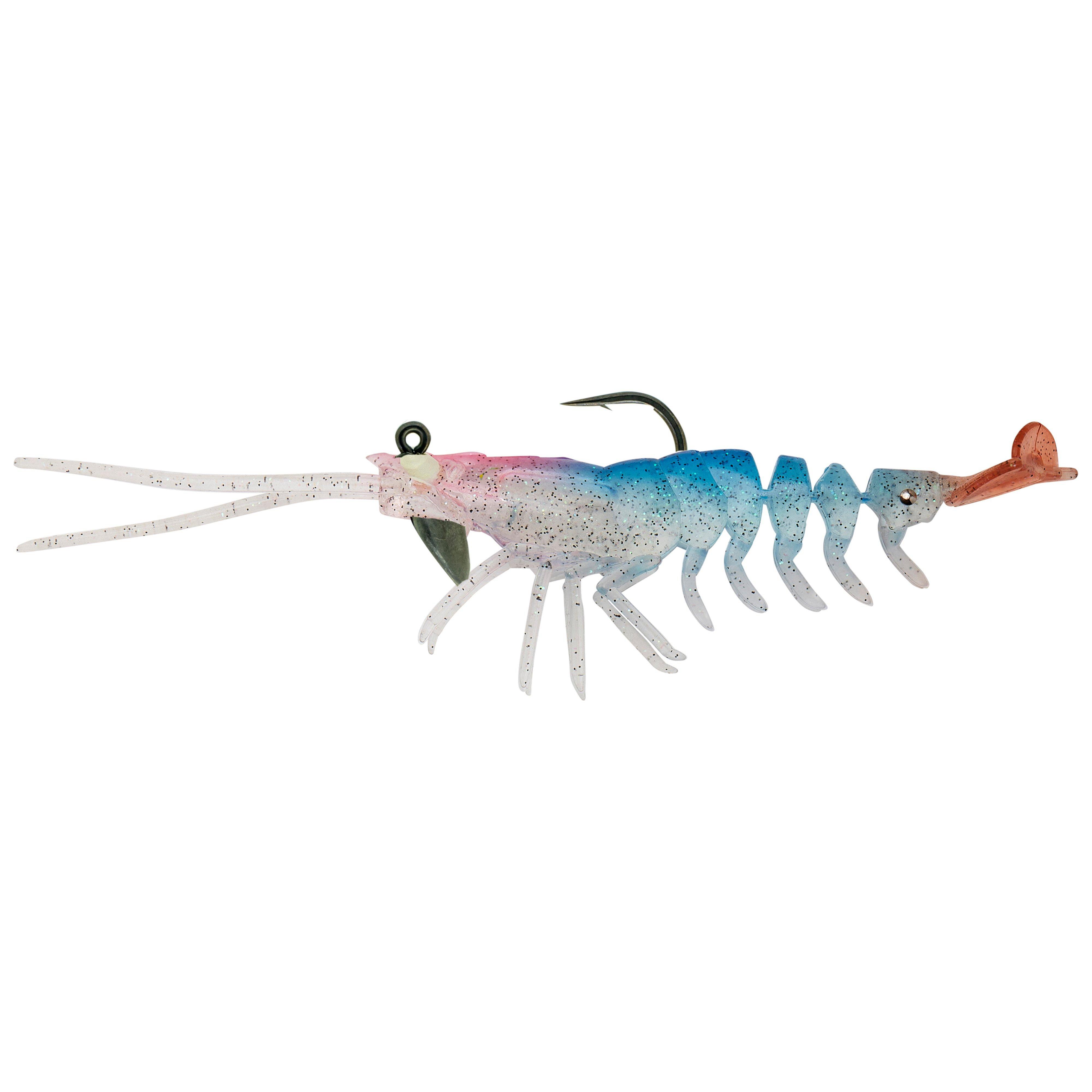 SHOVIAR 5Pcs Artificial Shrimp Lures Soft Crankbaits Fishing