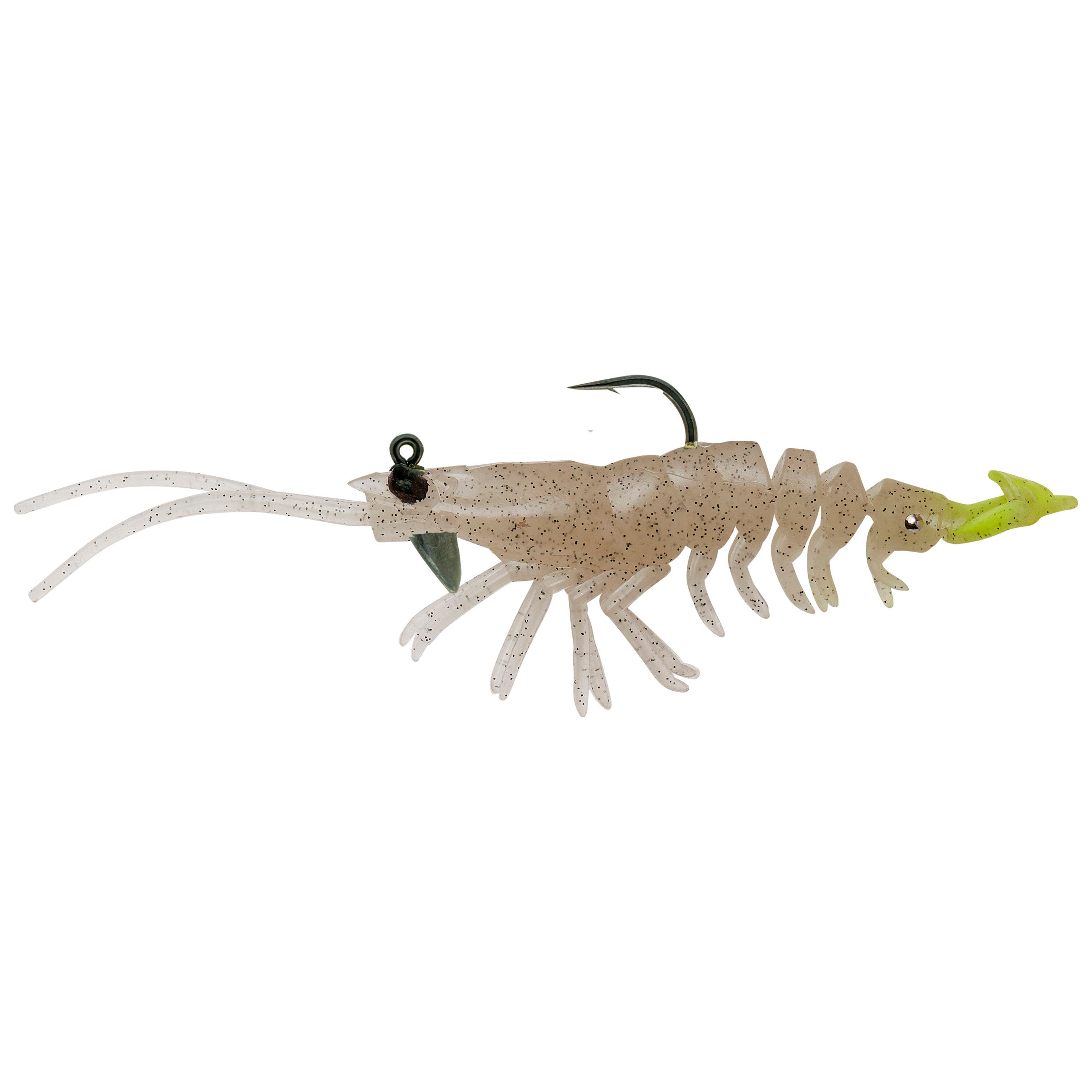 Savage Gear 3D Shrimp RTF - Glow - 3.5in